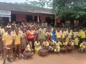 Read more about the article REPORT ON MONITORING BY MCE HON. BOYE LARYEA AND DIRECTOR OF EDUCATION MRS. CYNTHIA ABONI