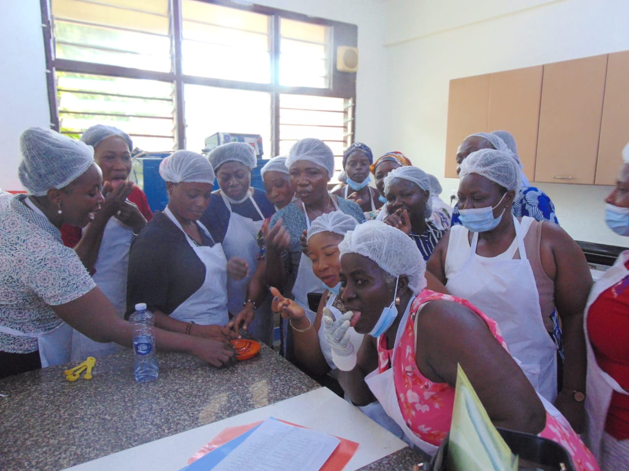 Read more about the article Okaikwei North Agric Department Build Capability of Women In Shito, Ketchup Production