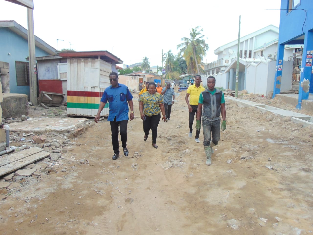 Read more about the article Okaikwei North MCE Tours Projects Sites in Municipality