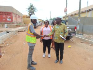 Read more about the article Okaikwei North MCE Express Satisfaction Over Road Projects in Municipality