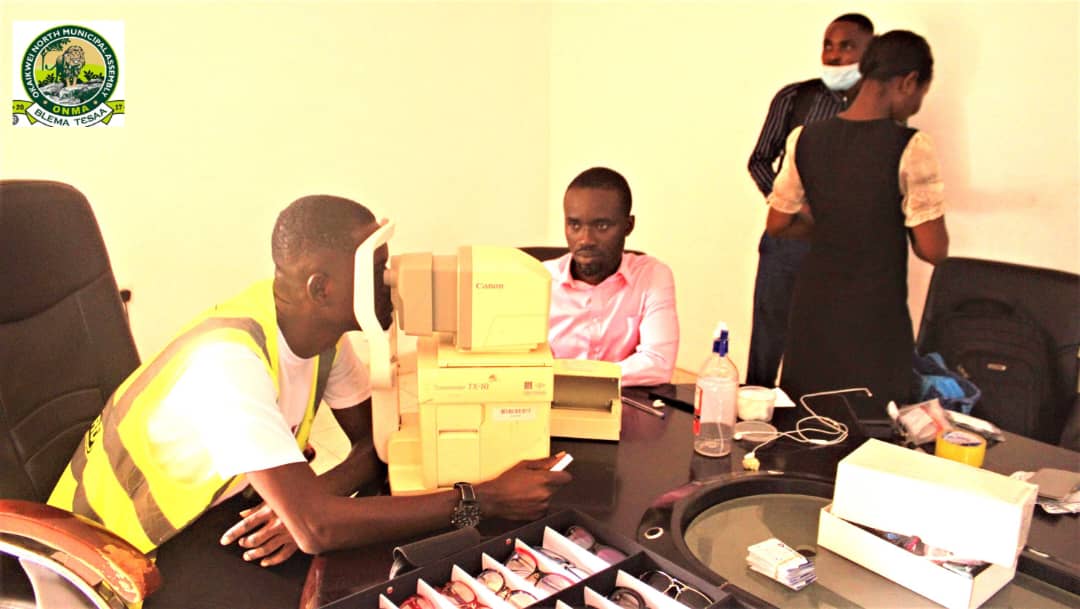 You are currently viewing Okaikwei North Assembly Staff Undergo Free Eye Screening Exercise.