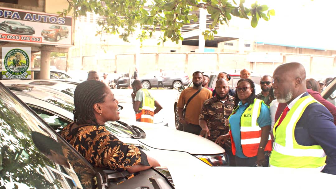 You are currently viewing Okaikwei North MCE Leads Revenue Mobilization Exercise In Apenkwa, Tesano & Lapaz