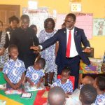 Okaikwei North MCE Urges Pupils to Love Ghana at ‘My First Day at School’