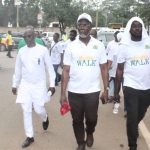 Okaikwei North MCE, Staff Walk For Health
