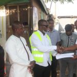 ONMA MCE Hands Over Sites for Construction of Akweteman, Fadama CHPS Compound Projects